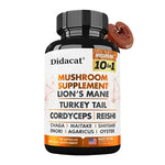 10 in 1 Mushroom Complex Capsules